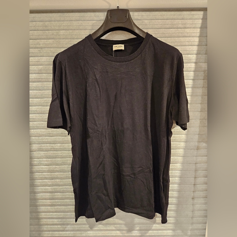 Brand New Men's Saint Laurent Black Tee